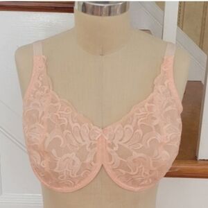 VANITY FAIR Bra Underwire Peach Bra Size 38D